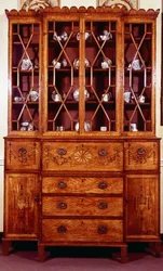 Sekretär-Bücherschrank, ca. 1790